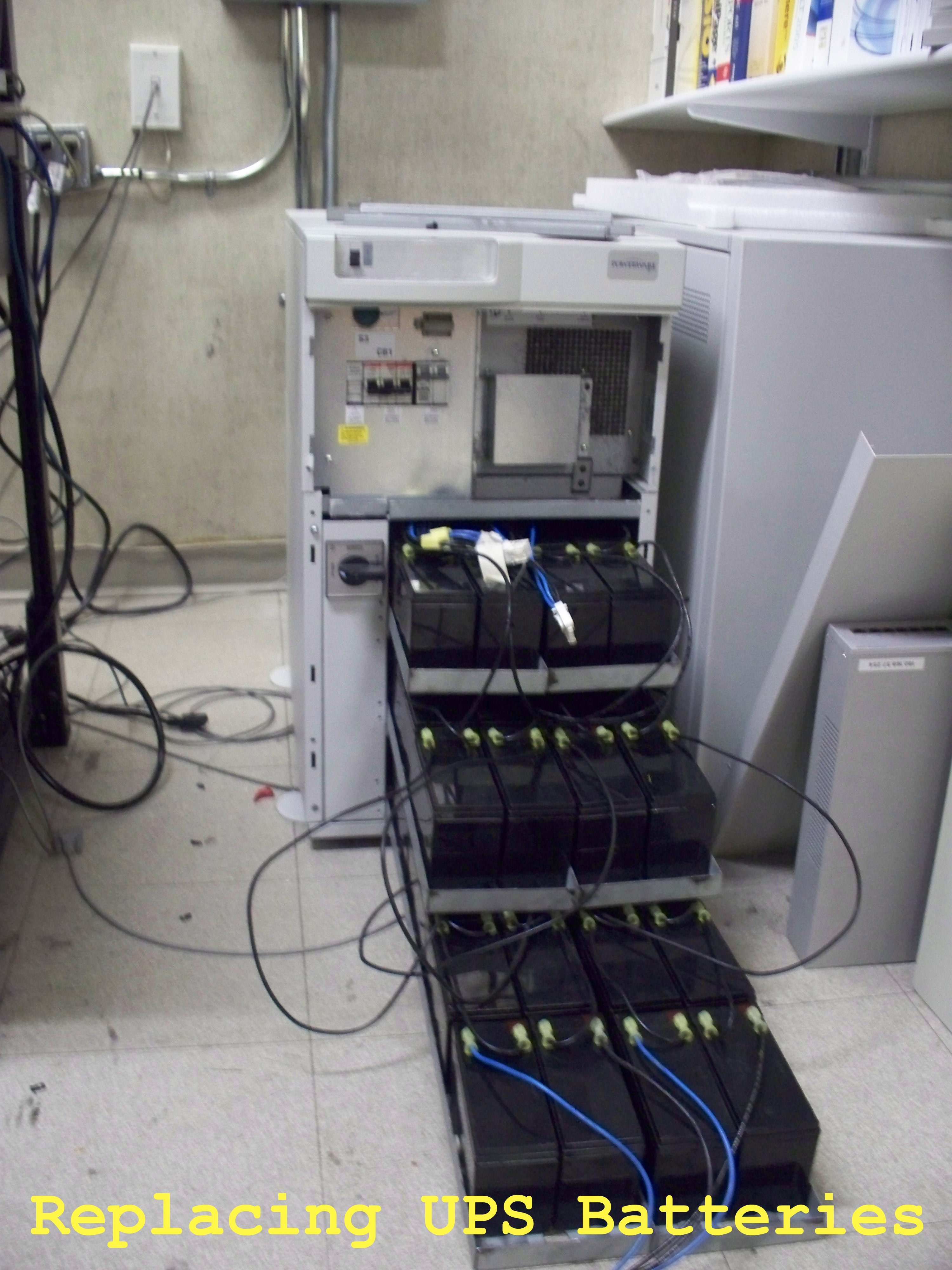 Replacing UPS Batteries